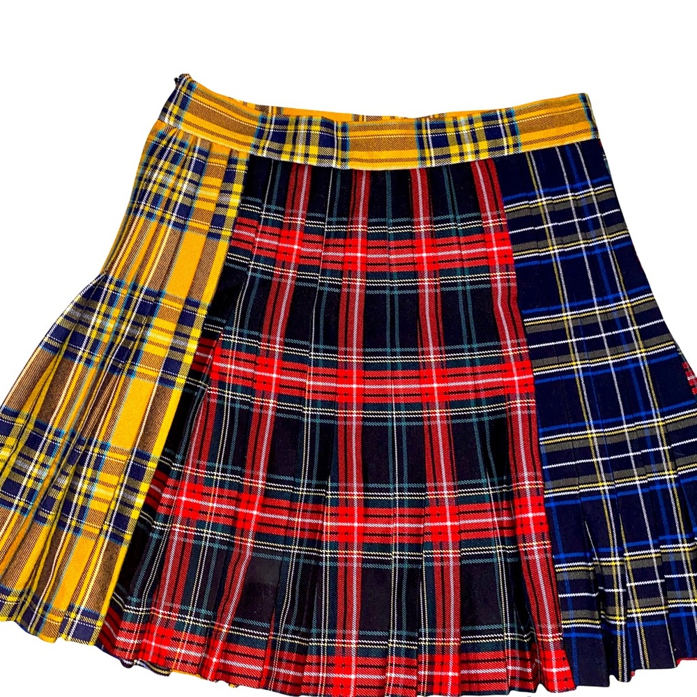 ZARA Plaid Tennis Skirt